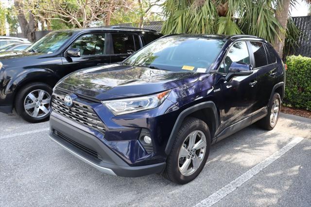 used 2021 Toyota RAV4 Hybrid car, priced at $27,477