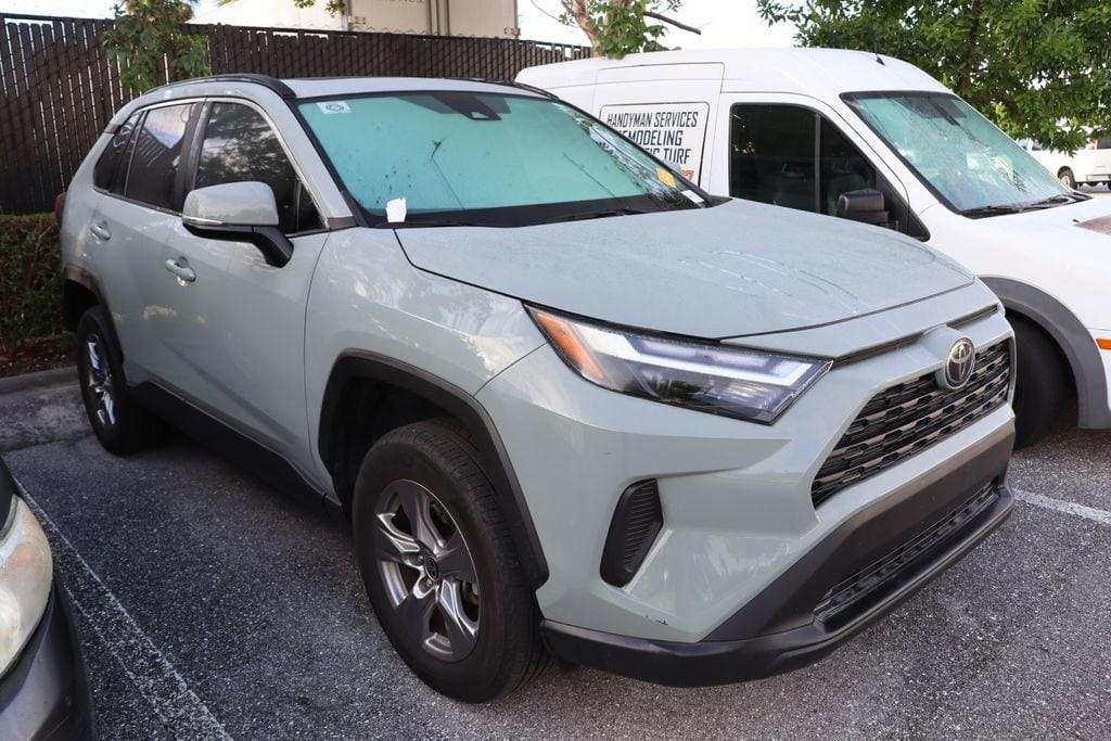 used 2022 Toyota RAV4 car, priced at $27,856