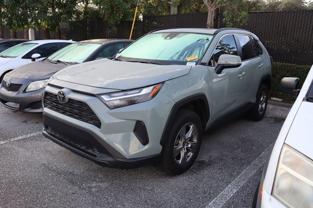 used 2022 Toyota RAV4 car, priced at $27,856