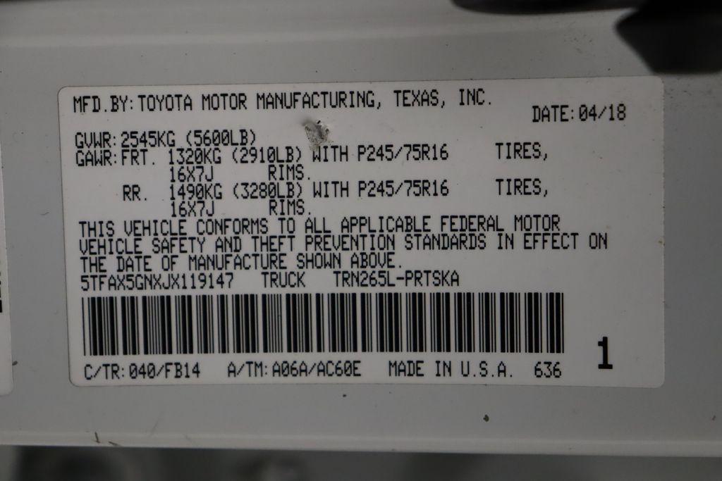 used 2018 Toyota Tacoma car, priced at $24,677