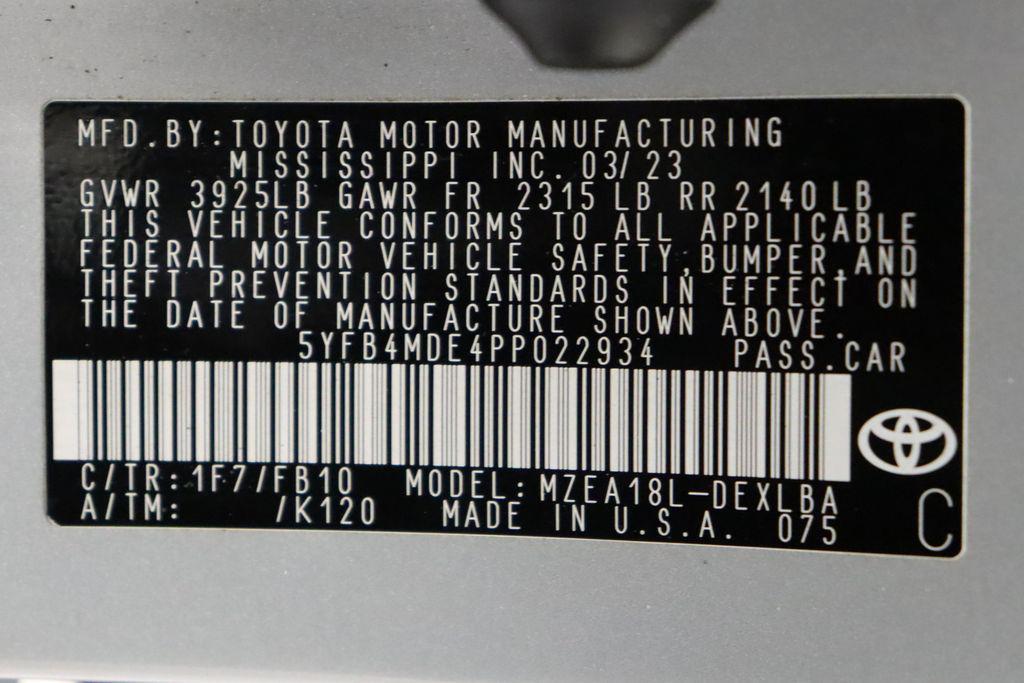 used 2023 Toyota Corolla car, priced at $17,957