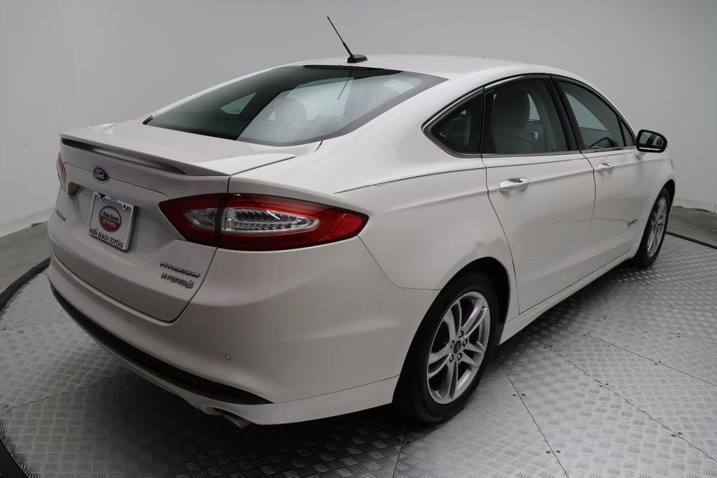 used 2015 Ford Fusion Hybrid car, priced at $13,477