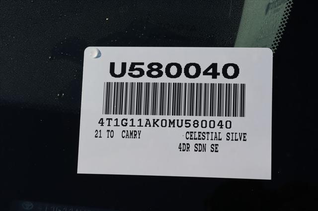 used 2021 Toyota Camry car, priced at $21,545