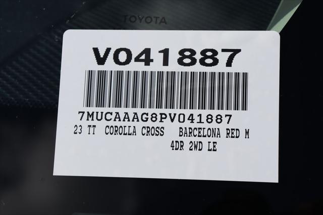 used 2023 Toyota Corolla Cross car, priced at $25,996