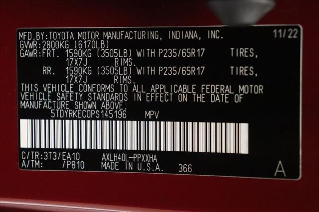 used 2023 Toyota Sienna car, priced at $40,140