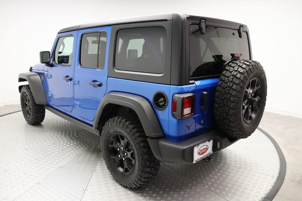 used 2022 Jeep Wrangler Unlimited car, priced at $32,877