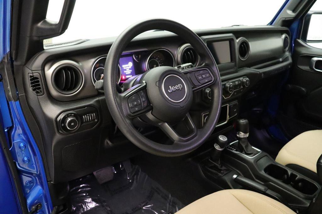 used 2022 Jeep Wrangler Unlimited car, priced at $32,877