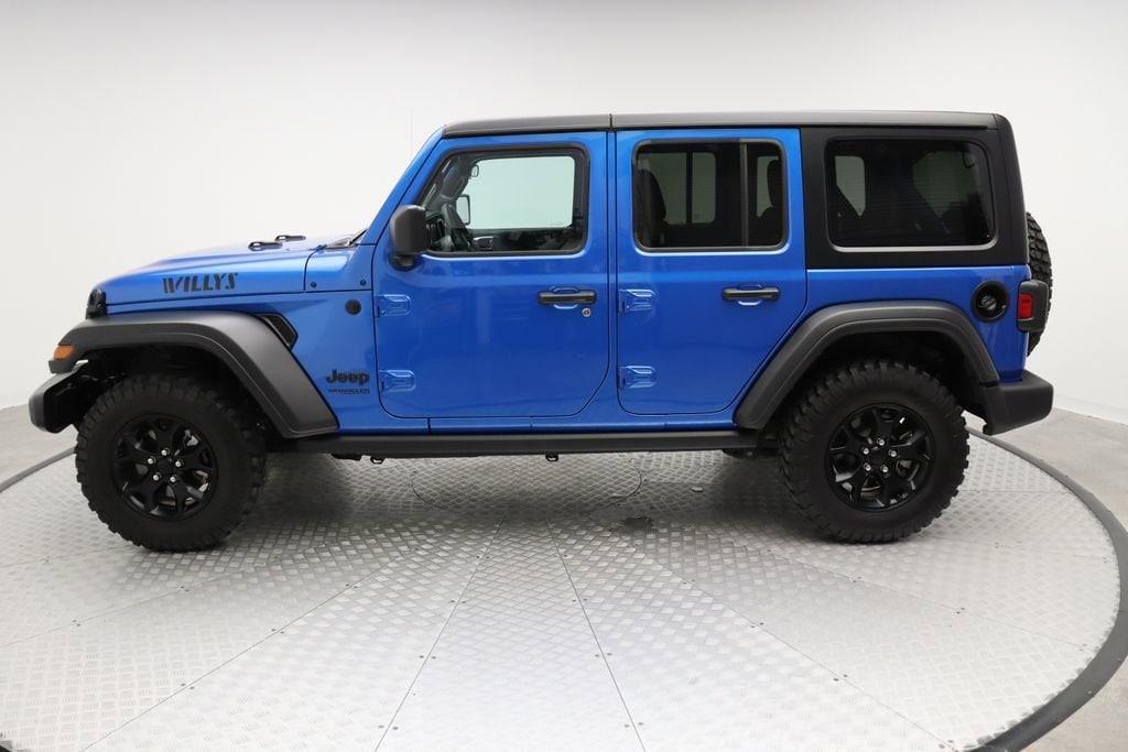 used 2022 Jeep Wrangler Unlimited car, priced at $32,877