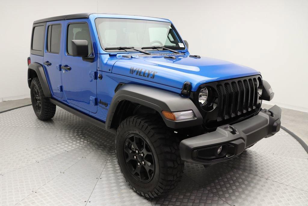 used 2022 Jeep Wrangler Unlimited car, priced at $32,877