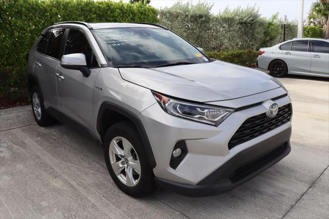 used 2021 Toyota RAV4 Hybrid car, priced at $23,119