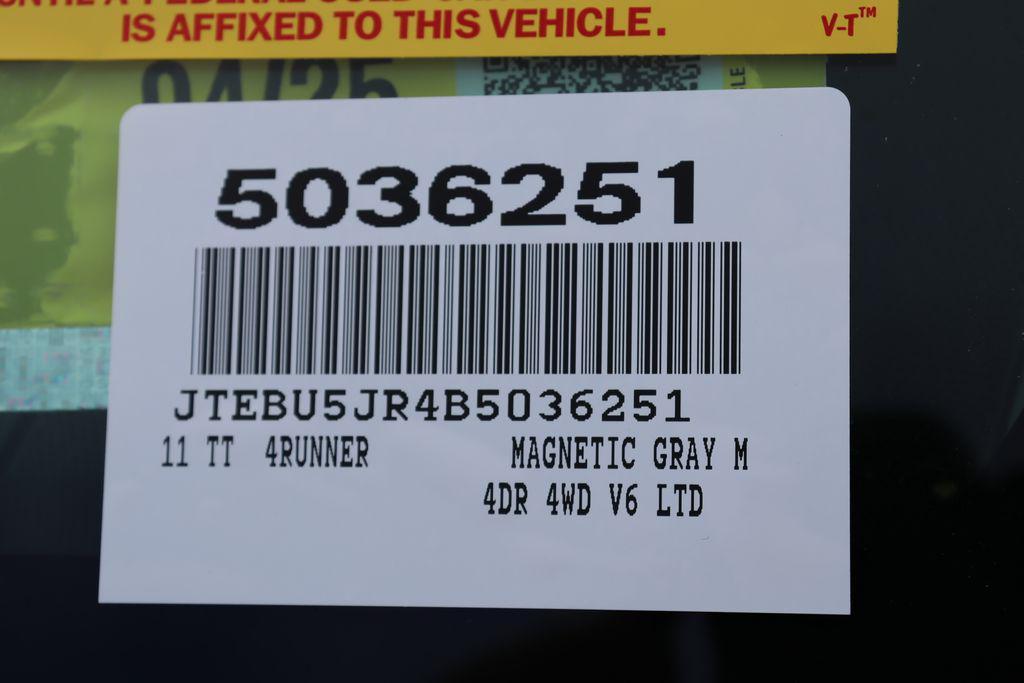 used 2011 Toyota 4Runner car, priced at $14,877