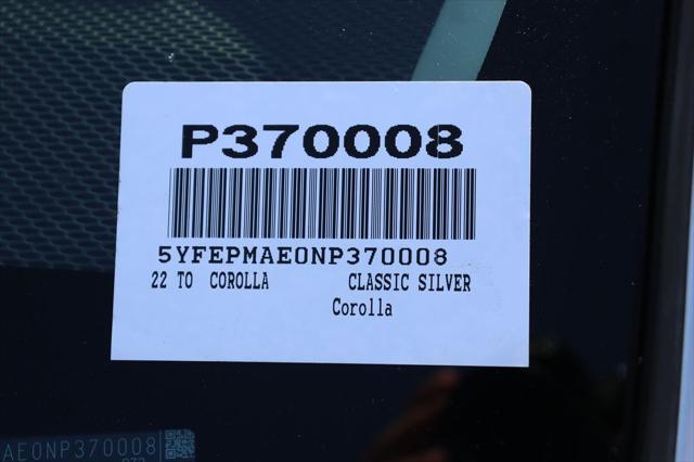 used 2022 Toyota Corolla car, priced at $19,477