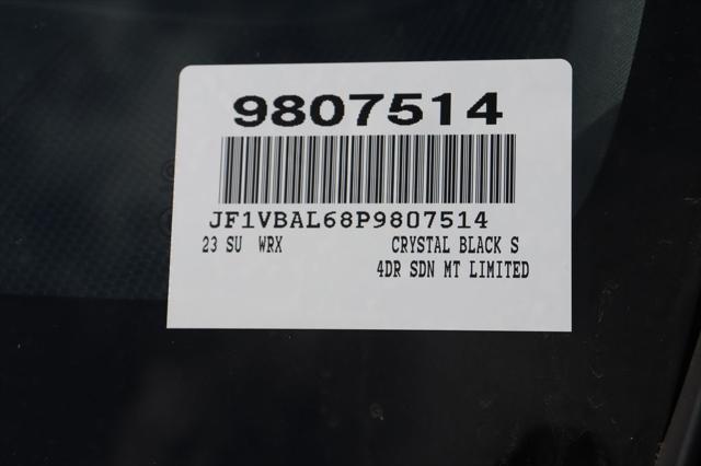 used 2023 Subaru WRX car, priced at $26,977