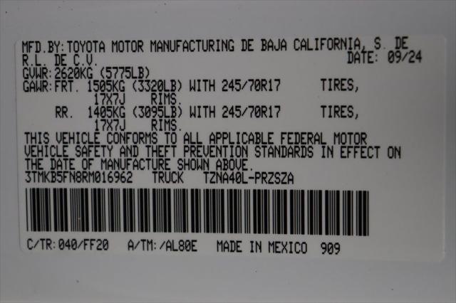 used 2024 Toyota Tacoma car
