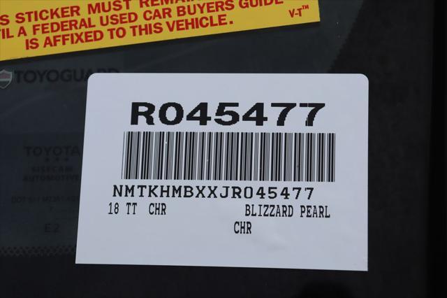 used 2018 Toyota C-HR car, priced at $13,977