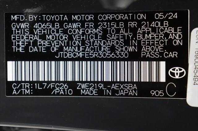 used 2024 Toyota Corolla Hybrid car, priced at $23,774