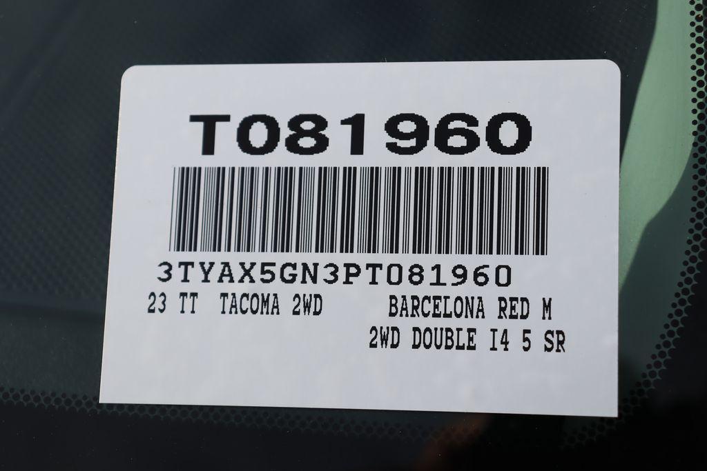 used 2023 Toyota Tacoma car, priced at $27,140