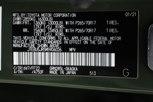 used 2021 Toyota 4Runner car, priced at $38,472