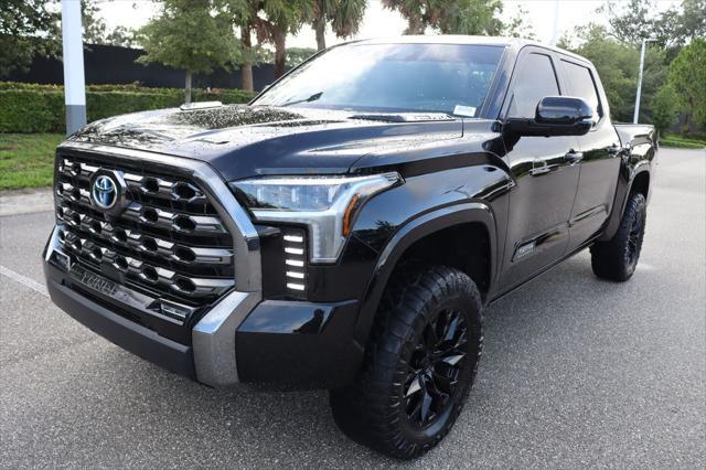 used 2023 Toyota Tundra Hybrid car, priced at $55,477