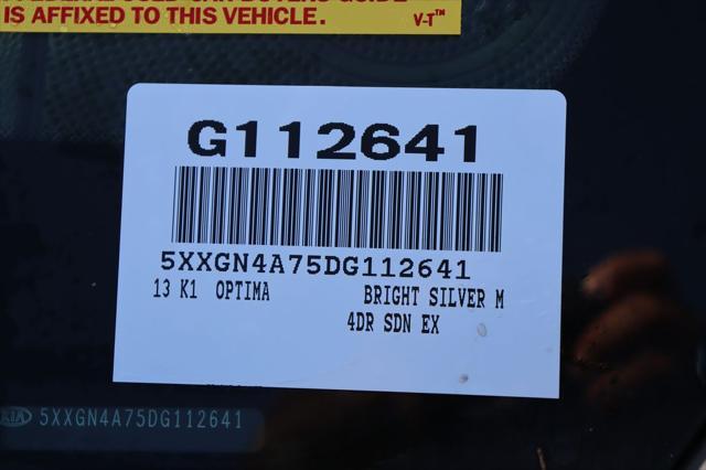used 2013 Kia Optima car, priced at $3,837