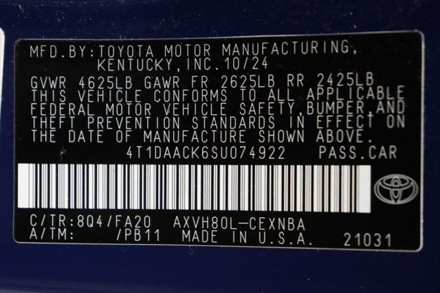 used 2025 Toyota Camry car, priced at $26,767