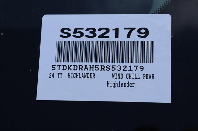 used 2024 Toyota Highlander car, priced at $39,977