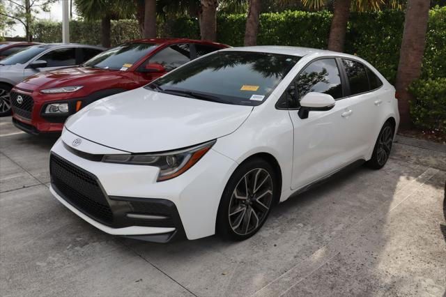 used 2020 Toyota Corolla car, priced at $16,952