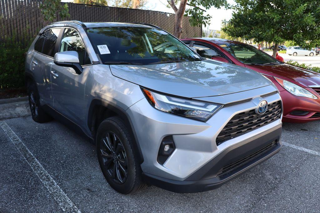 used 2023 Toyota RAV4 Hybrid car, priced at $33,477