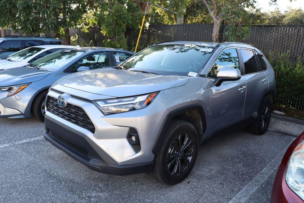 used 2023 Toyota RAV4 Hybrid car, priced at $33,477