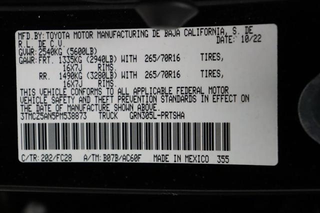 used 2023 Toyota Tacoma car, priced at $35,777