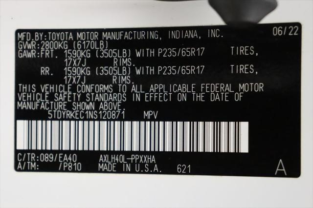 used 2022 Toyota Sienna car, priced at $39,148