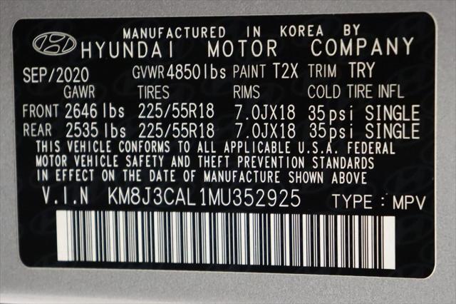 used 2021 Hyundai Tucson car, priced at $19,857