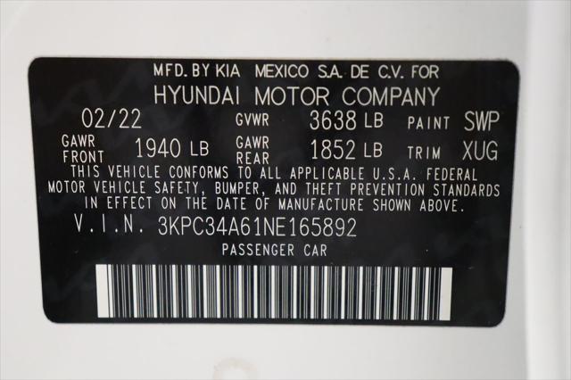used 2022 Hyundai Accent car, priced at $16,477