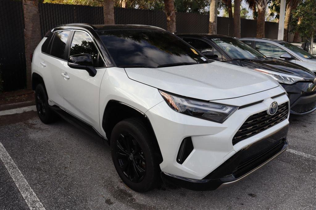 used 2023 Toyota RAV4 Hybrid car, priced at $36,412