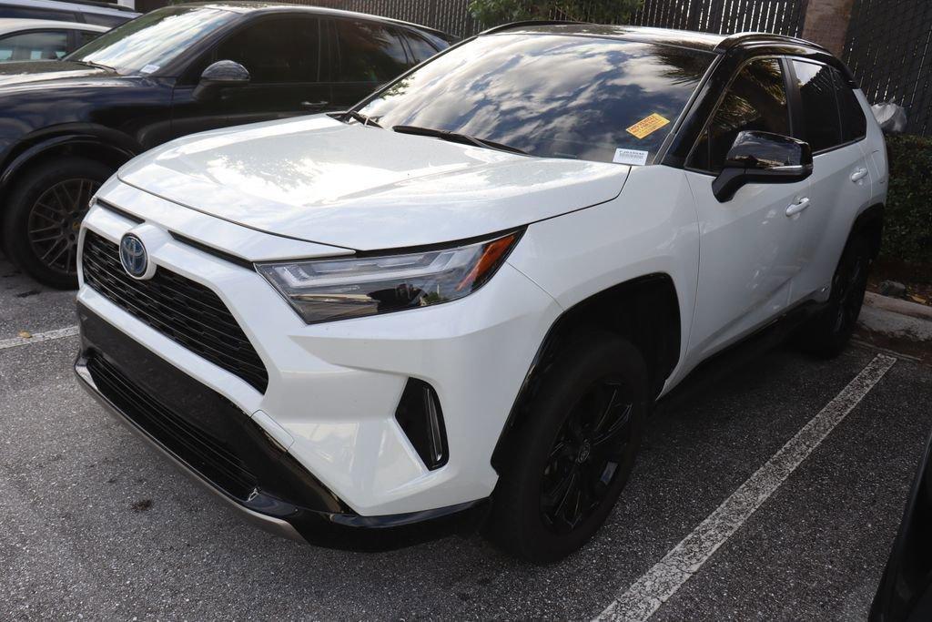 used 2023 Toyota RAV4 Hybrid car, priced at $36,412