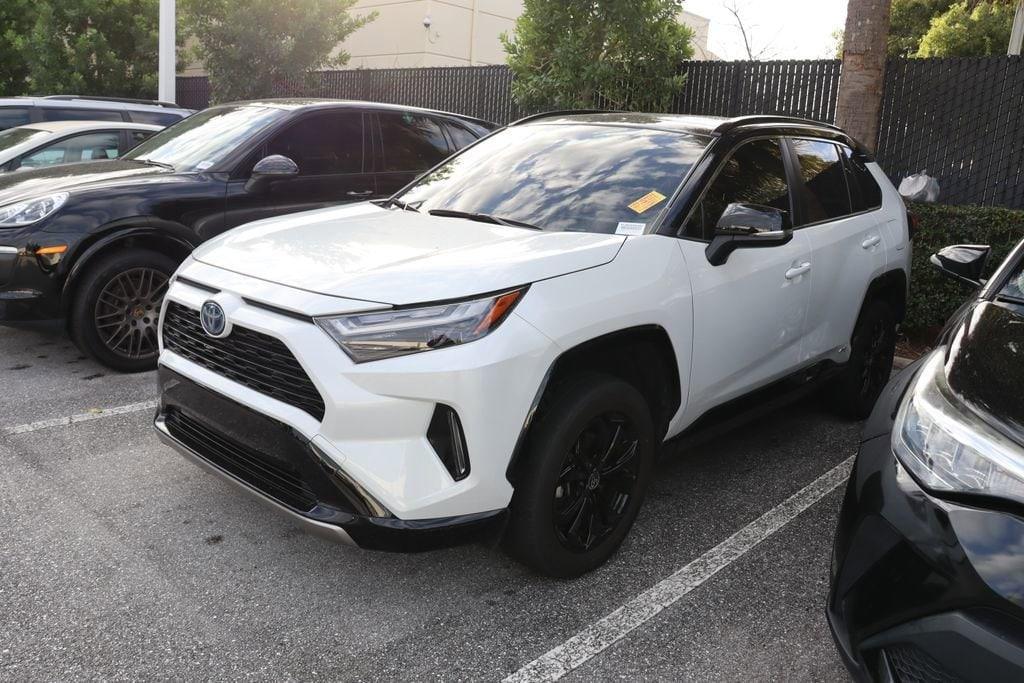 used 2023 Toyota RAV4 Hybrid car, priced at $36,412