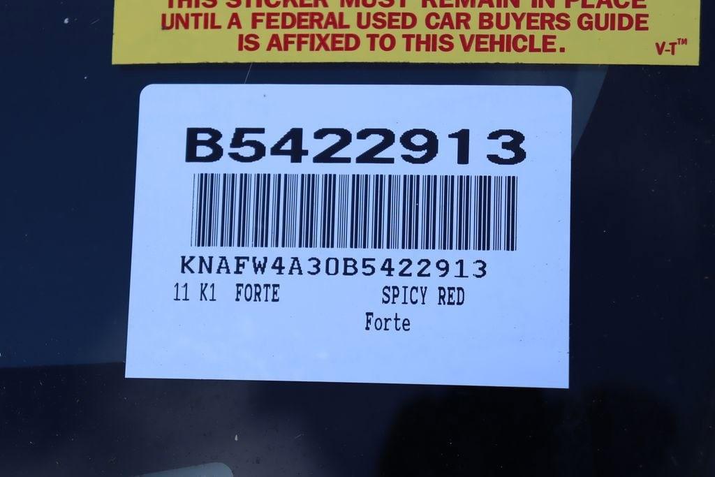 used 2011 Kia Forte car, priced at $5,868