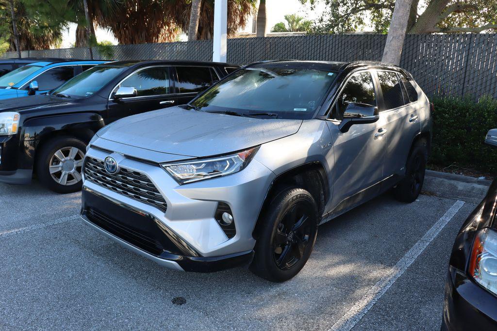 used 2021 Toyota RAV4 Hybrid car, priced at $26,977