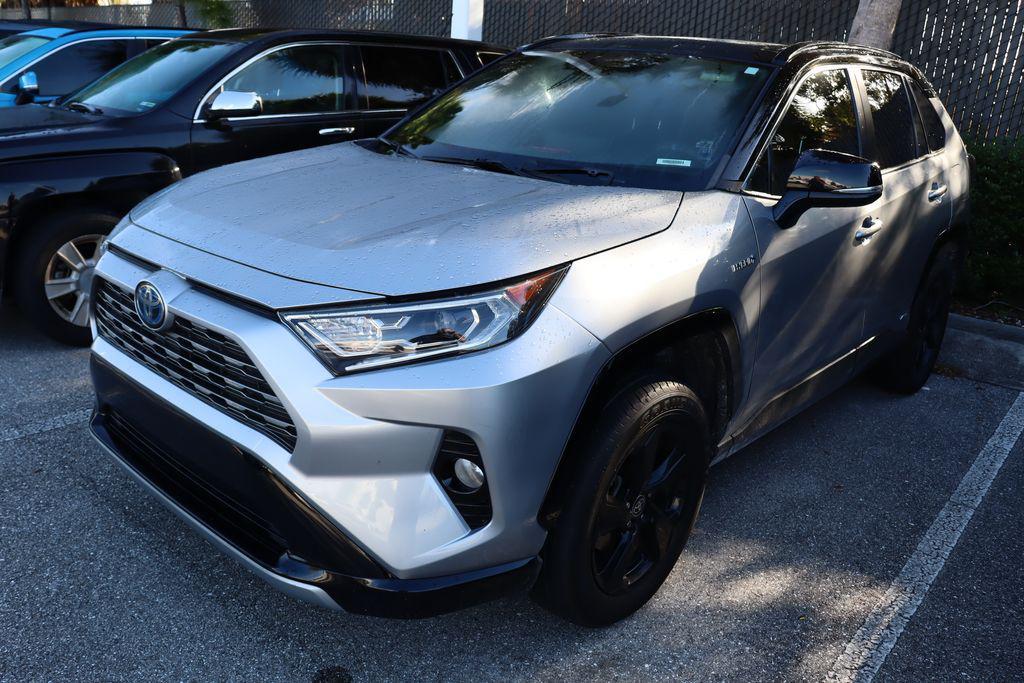 used 2021 Toyota RAV4 Hybrid car, priced at $26,977
