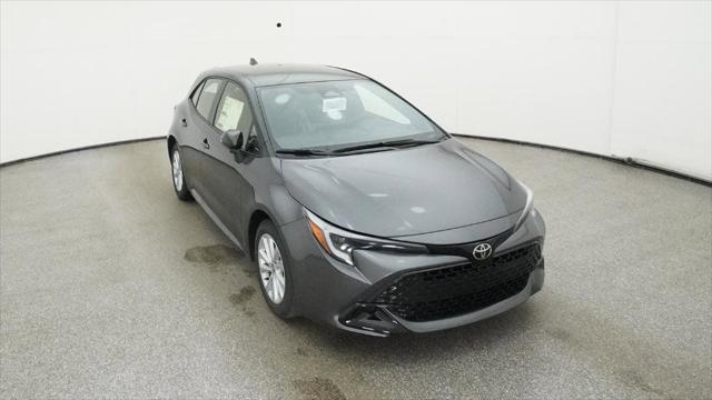 new 2025 Toyota Corolla Hatchback car, priced at $27,262