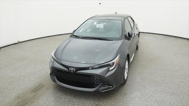 new 2025 Toyota Corolla Hatchback car, priced at $27,262