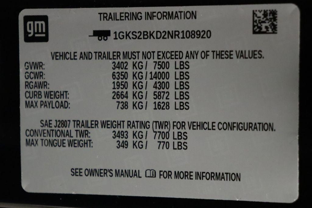 used 2022 GMC Yukon car, priced at $40,530