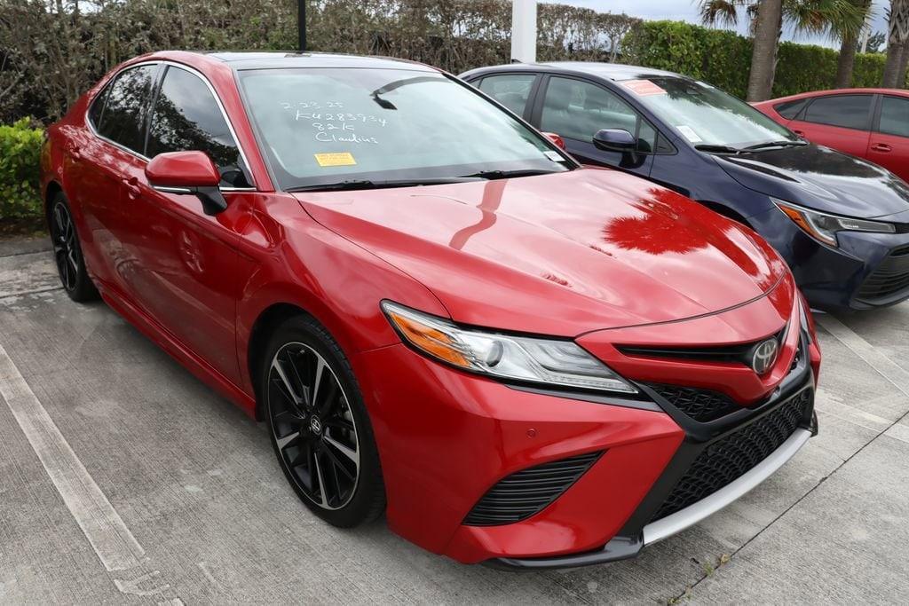 used 2019 Toyota Camry car, priced at $19,477