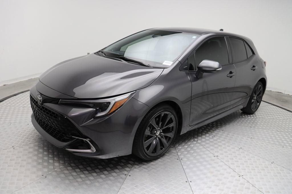 used 2023 Toyota Corolla Hatchback car, priced at $23,477