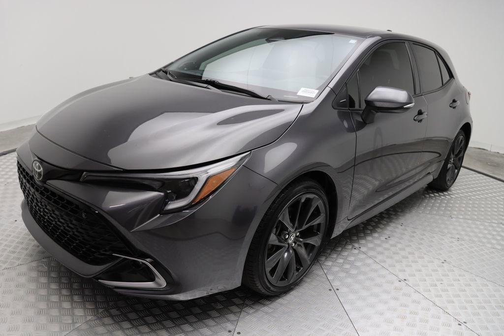 used 2023 Toyota Corolla Hatchback car, priced at $23,477