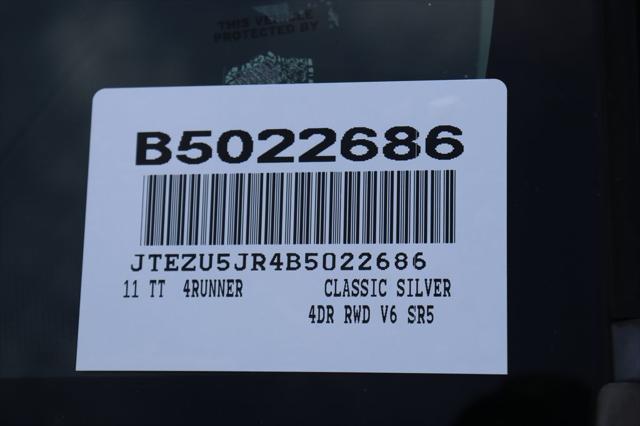 used 2011 Toyota 4Runner car, priced at $12,264