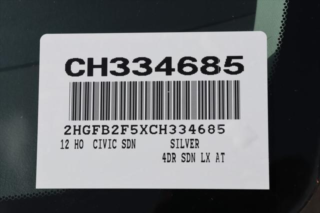 used 2012 Honda Civic car, priced at $4,174