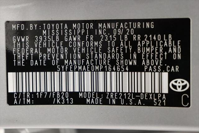 used 2021 Toyota Corolla car, priced at $16,313