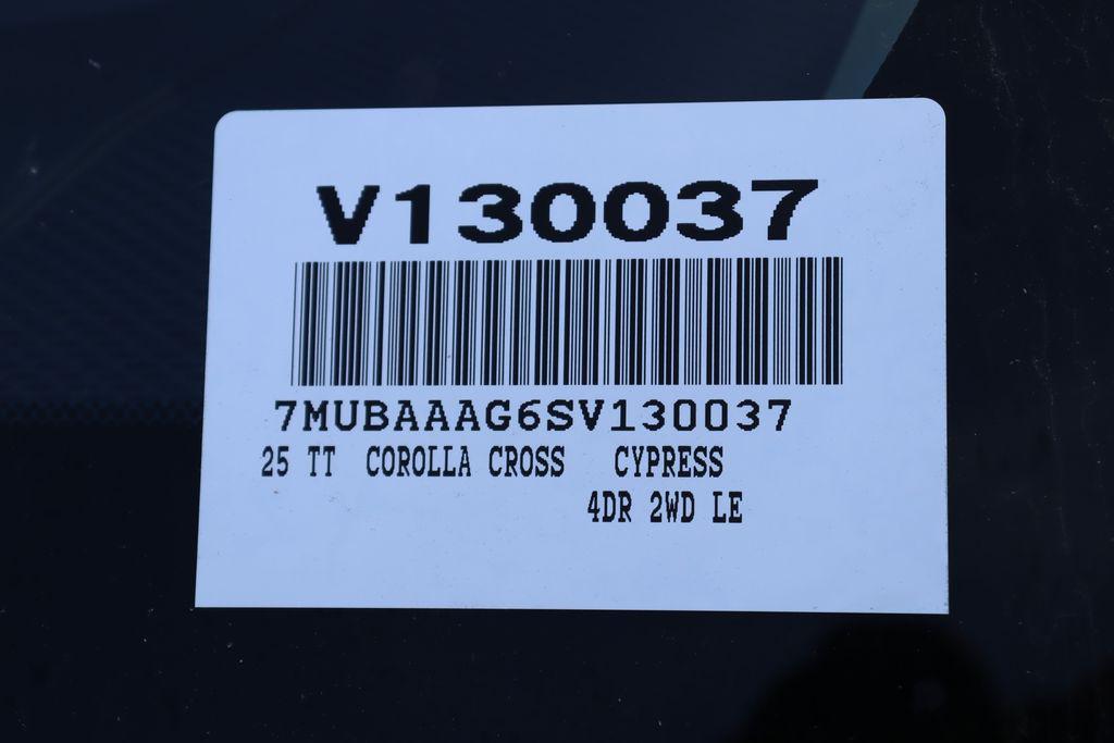 used 2025 Toyota Corolla Cross car, priced at $27,302