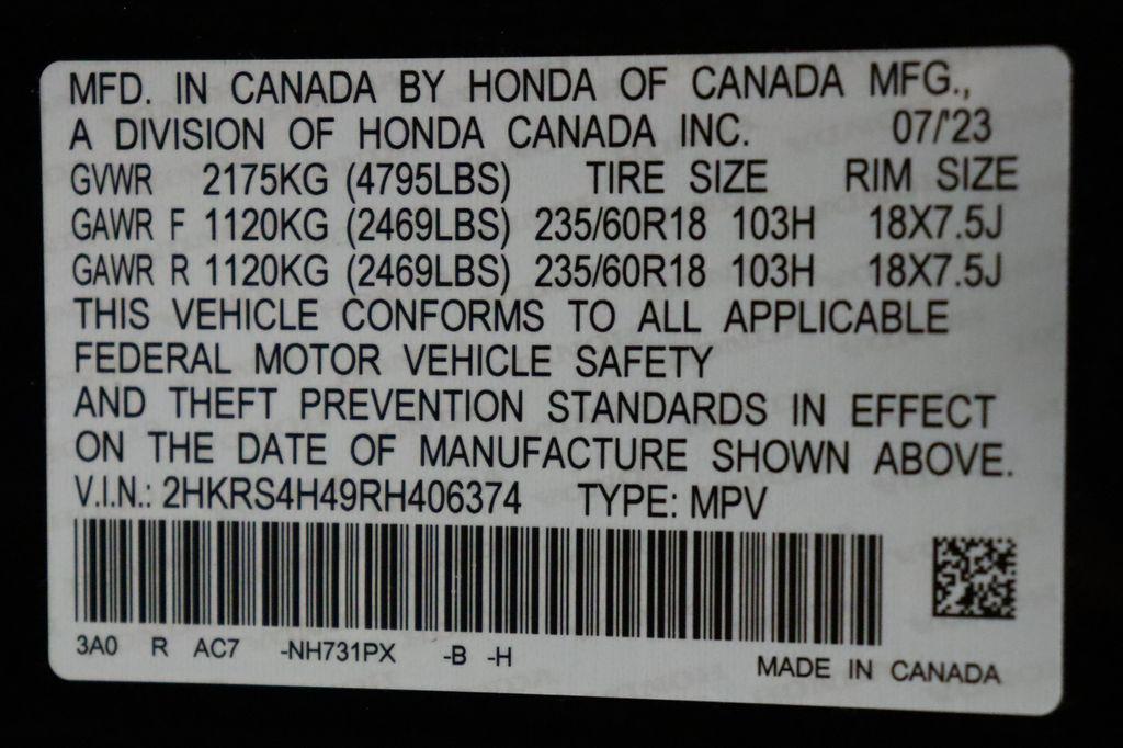 used 2024 Honda CR-V car, priced at $27,857